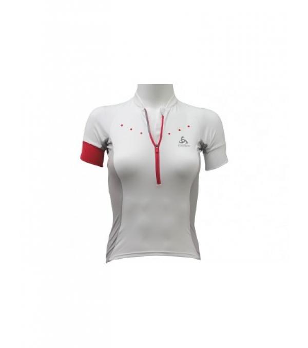 T-shirt Odlo Stand-Up Collar S / S 1/2 Zip Gavia W 410891-10000Χαρακτηριστικά:Oldo T-shirtΓυναικείο τεχνικό t-shirt με κοντά μανίκια σχεδιασμένο για ποδηλασίαμε ψηλό όρθιο γιακά με φερμουάρκατασκευασμένο από πολύ λεπτό υλικό, χάρη στο οποίο παρέχει εξαιρετικό εξαερισμόμακρύτερο στην πλάτηδιαθέτει επίσης πίσω τσέπες για την αποθήκευση των πιο απαραίτητων αντικειμένωνΥλικό:ΠολυεστέραςΧρώμα: Πολυεστέρας:λευκό