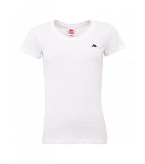 Γυναικείο μπλουζάκι Kappa Halina λευκό 308000 11-0601Γυναικείο μπλουζάκι Kappa, κατασκευασμένο από μαλακό βαμβακερό πλεκτό.Μέση κοπή, στρογγυλή λαιμόκοψη.Κλασικό μπλουζάκι που ταιριάζει με τζινΥλικό:100% βαμβάκι