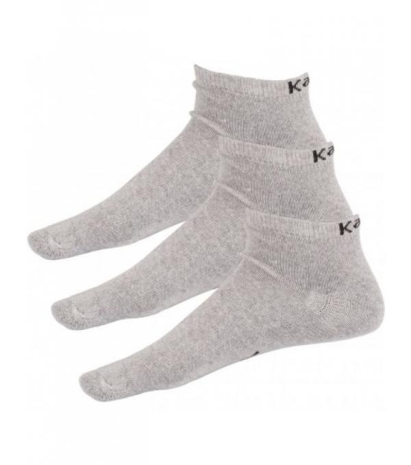 Κάπα Σόνορ 704275 Κάλτσες 19MΚαταλύματα:Οι κάλτσες Kappa θα αποδειχθούν στην καθημερινή χρήσηευχάριστο στο βαμβάκι αφής με πλεκτή ύφανση με την προσθήκη συνθετικών ινώνgτο σετ περιλαμβάνει 3 ζευγάρια γκρι κάλτσεςΥλικός:ΒαμβάκιπολυεστέραςΧρώμα:Γκρίζος