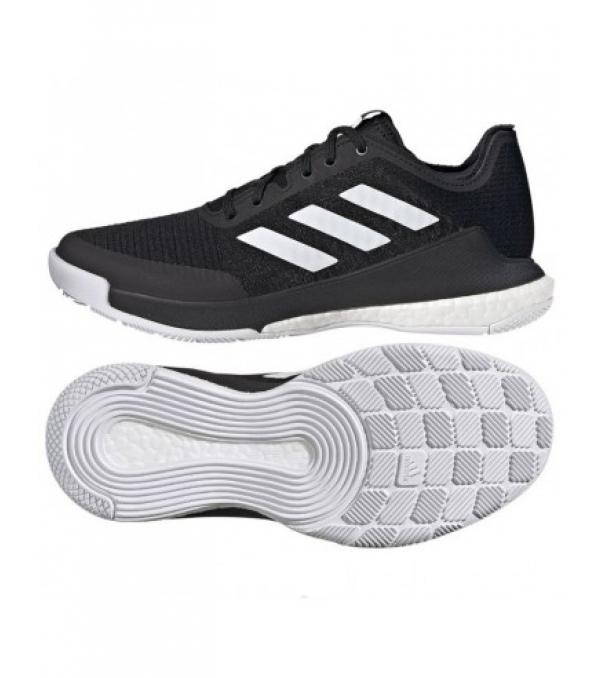 Ιδιότητες:adidas: ανδρικά παπούτσια βόλεϊχαμηλό, μοντέλο με κορδόνιαελαφρύ και ευάερο επάνω μέροςαντιολισθητική σόλα χωρίς σημάδιαΥλικό:συνθετικόΧρώμα: Συνθετικό:Συνθετικό χρώμα: μαύρο