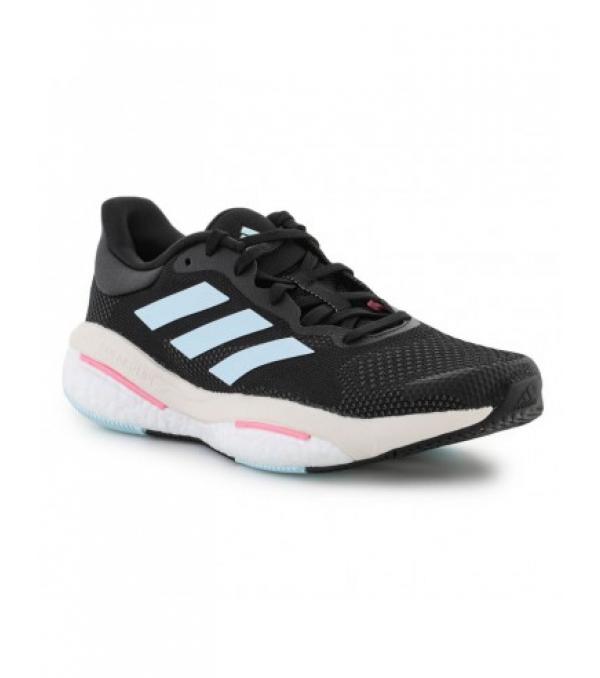 Ιδιότητες: ADIDAS SOLAR GLIDE 5 γυναικεία παπούτσια για τρέξιμο. Σχεδιασμένα για καθημερινό, χαλαρό τρέξιμο. Διαθέτουν μαλακό και άνετο πάτο που προσφέρει άνεση κατά τη διάρκεια της χρήσης. Σόλα από καουτσούκ. Υλικό: συνθετικό, ύφασμα Χρώμα: Μαύρο