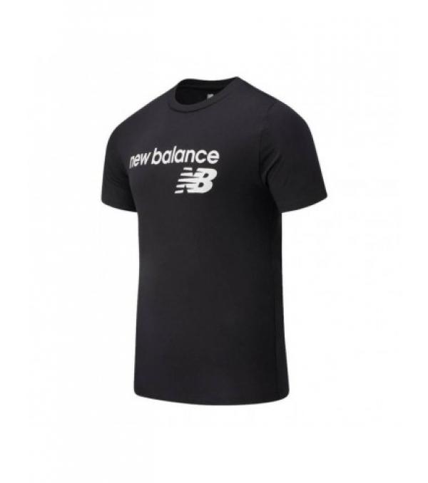 New Balance SS NB Classic Core Logo T-shirt TE BK M MT03905BK Χαρακτηριστικά: New Balance T-shirt ιδανικό για καθημερινή χρήση για άνδρες κανονικό κόψιμο Κοντά μανίκια στρογγυλή λαιμόκοψη λογότυπο του κατασκευαστή Χρώμα: χρώμα: μαύρο
