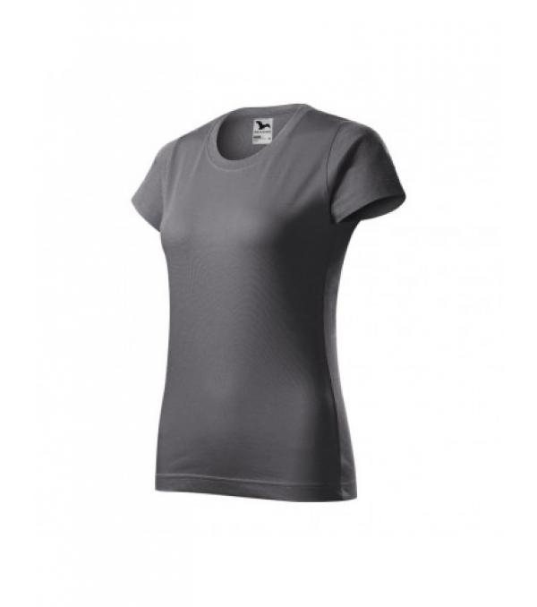 Malfini Basic W T-shirt MLI-13436 ατσάλι Χαρακτηριστικά: Malfini T-shirt ιδανικό για καθημερινή χρήση για γυναίκες τυπικό κόψιμο στρογγυλή λαιμόκοψη κοντά μανίκια καθολικά χρώματα Χρώμα: χρώμα: γκρι