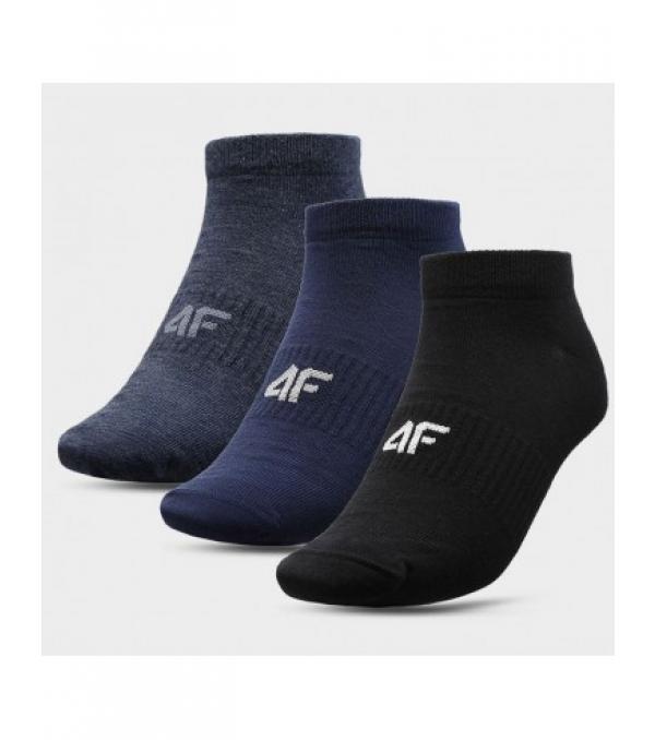 4F H4Z22-SOM301 92S κάλτσες Ιδιότητες: 4F κάλτσες ιδανικές για καθημερινή χρήση Χαμηλό μοντέλο Περιλαμβάνονται 3 ζευγάρια Λογότυπο του κατασκευαστή Υλικό: Κάλτσες από ύφασμα: Βαμβάκι πολυεστέρας Χρώμα: Χρώμα: Βαμβάκι, βαμβακερό ύφασμα: χρώμα: ναυτικό