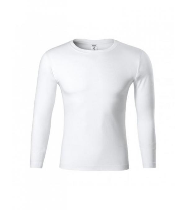 T-shirt Malfini Progress LS T-shirt Χαρακτηριστικά: Jersey χωρίς πλαϊνές ραφές λαιμόκοψη με τελείωμα 1:1 με πλέξη ραβδώσεων Το τελείωμα του λαιμού είναι ενισχυμένο με ταινία από εξωτερικό υλικό. ραφή ενίσχυσης στους ώμους μακριά μανίκια ετικέτα αποσπώμενης ετικέτας Υλικό: 100% βαμβάκι Χρώμα: Βαμβάκι: Χρώμα: λευκό