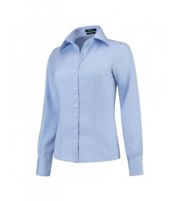 Malfini Μπλούζα με λεπτομέρειες W MLI-T22TC μπλε Χαρακτηριστικά: Γυναικεία μπλούζα 60% βαμβάκι, 40% πολυεστέρας εφαρμοστό κόψιμο με πλαϊνές ραφές αντιβακτηριακή αντιοσμητικό Χρώμα: Μπλε