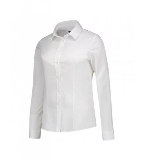 Malfini Πλαστική μπλούζα W MLI-T24T0 λευκό Χαρακτηριστικά: Γυναικεία πουκάμισο σύνθεση: 68% βαμβάκι, 29% πολυεστέρας, 3% ελαστάν εύκαμπτο υλικό εφαρμοστό κόψιμο με πλαϊνές ραφές αντιβακτηριδιακό, αντιοσμητικό Χρώμα: λευκό