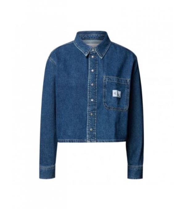 Calvin Jeans χαλαρό πουκάμισο Χαρακτηριστικά: Γυναικείο πουκάμισο Μάρκα Calvin Klein Jeans Σχεδιασμός Relaxed Fit τσέπη στο αριστερό στήθος λογότυπο του κατασκευαστή Κλείνει με κουμπιά Υλικό: 100% βαμβάκι Χρώμα: Βαμβάκι: Σκούρο μπλε