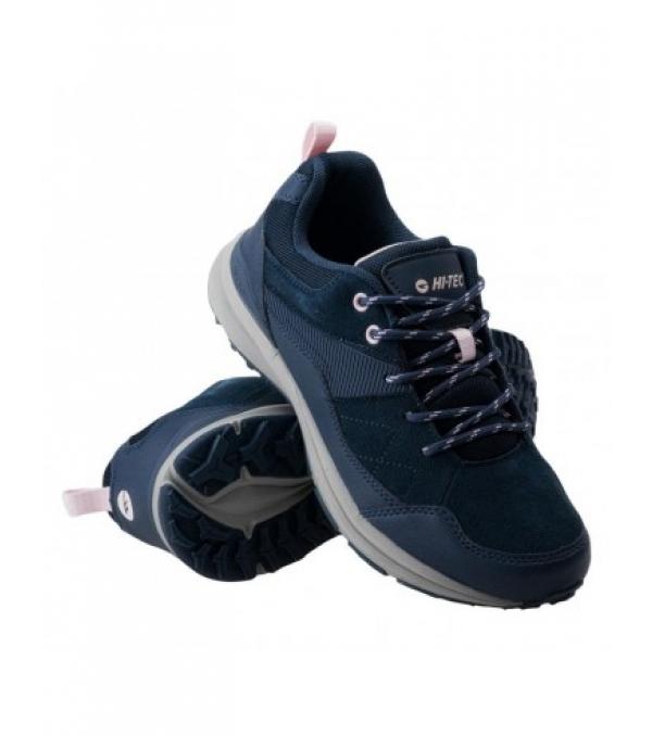 Hi-Tec Manirez W παπούτσια 92800304922 Χαρακτηριστικά: Hi-Tec ιδανικά για πεζοπορία για γυναίκες χαμηλό μοντέλο παπούτσια με κορδόνια άνω μέρος από υλικά υψηλής ποιότητας υφασμάτινη επένδυση η σόλα έχει παχύ πέλμα λογότυπο του κατασκευαστή Χρώμα: χρώμα: navy