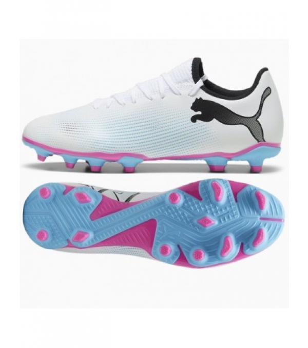 Puma FUTURE 7 Play FG/AG M 107723 01 παπούτσιαΧαρακτηριστικά:adidas παπούτσιαγια παιχνίδι ποδοσφαίρου σε τεχνητό και φυσικό χλοοτάπηταδημιουργημένα για άνδρεςχαμηλό μοντέλοπαπούτσια που δένουν με κλασικά κορδόνιατο επάνω μέρος είναι κατασκευασμένο από συνθετικά υλικάυφασμάτινη επένδυσηεπίπεδο P4Μελλοντική γραμμήλογότυπο του κατασκευαστή στο επάνω μέροςΧρώμα:λευκό