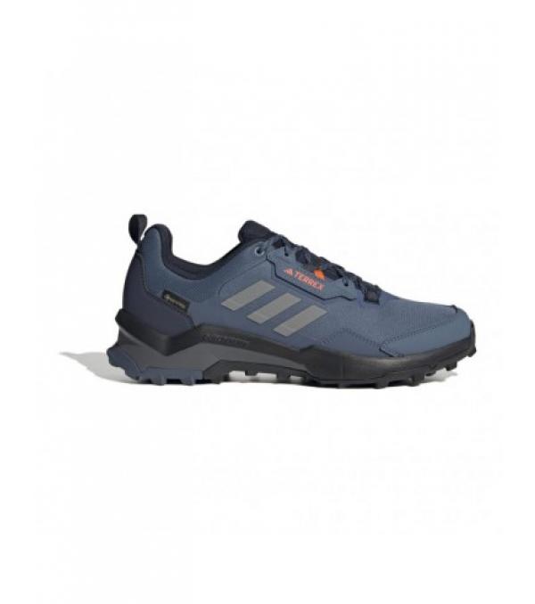 Adidas Terrex AX4 GTX M HP7397 παπούτσια Χαρακτηριστικά: adidas παπούτσια ιδανικά για πεζοπορία στο βουνό για άνδρες χαμηλό μοντέλο τα παπούτσια στερεώνονται με κορδόνια άνω μέρος από υλικά υψηλής ποιότητας υφασμάτινη επένδυση σόλα με χοντρό πέλμα χρησιμοποιήθηκαν οι τεχνολογίες GORE-TEX και Traxion λογότυπο του κατασκευαστή Χρώμα: χρώμα: μπλε