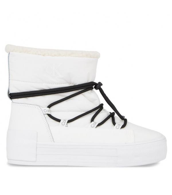 Αθλητικά Calvin Klein Jeans Bold Vulc Flatf Snow Boot Wn YW0YW01181 Bright White/Black YBR