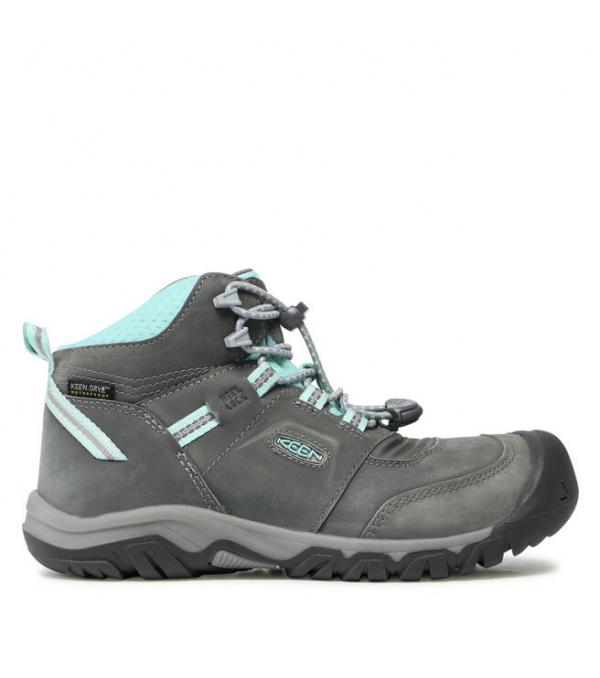 Παπούτσια πεζοπορίας Keen Ridge Flex Mid Wp 1025583 Grey/Blue Tint