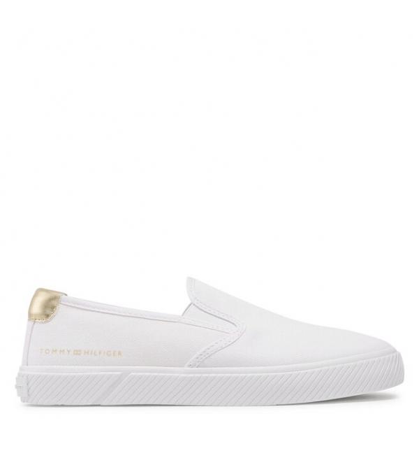 Πάνινα παπούτσια Tommy Hilfiger Essential FW0FW06956 White YBS