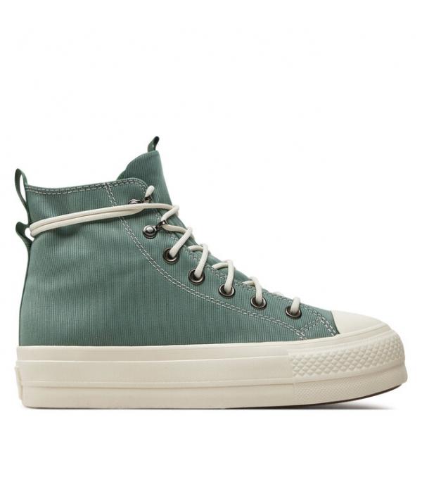 Sneakers Converse Chuck Taylor All Star Lift Platform Play On Utility A08864C Herby/Egret/Admiral Elm
