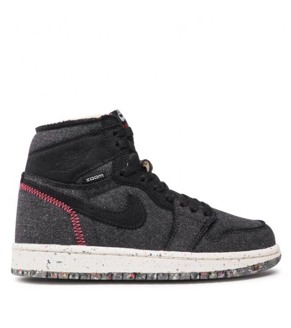 Παπούτσια Nike Air Jordan 1 High Zoom CW2414 001 Black/Flash Crimson/Wolf Grey