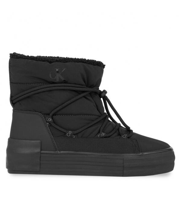 Αθλητικά Calvin Klein Jeans Bold Vulc Flatf Snow Boot Wn YW0YW01181 Triple Black 0GT
