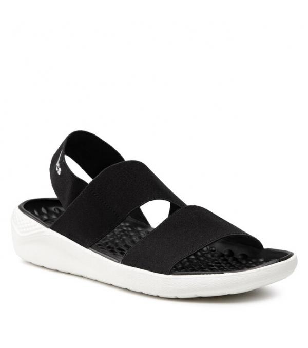 Σανδάλια Crocs Literide Stretch Sandal W 206081 Black/White