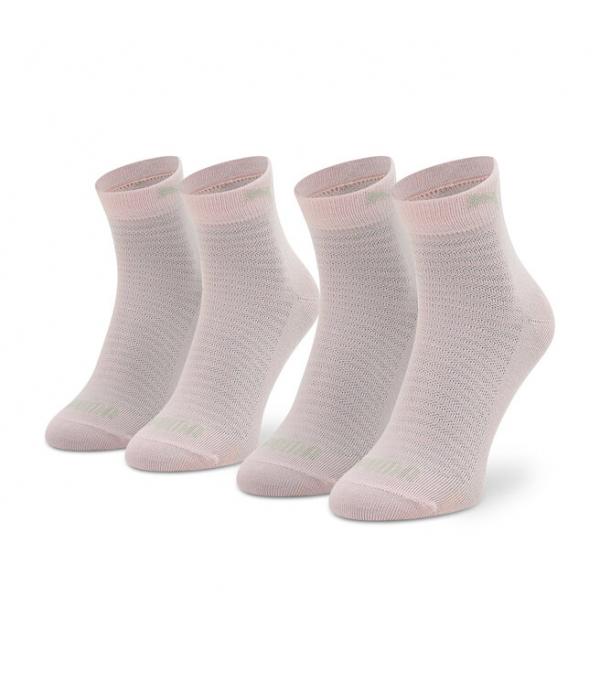 Σετ 2 ζευγάρια κοντές κάλτσες γυναικείες Puma 907956 04 Pink
