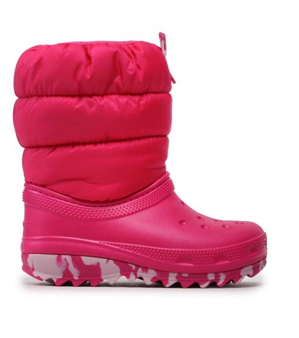 Μπότες Χιονιού Crocs Classic Neo Puff Boot K 207684 Candy Pink