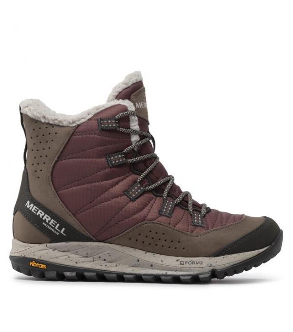 Μπότες Χιονιού Merrell Antora Sneaker Boot Wp J066930 Marron