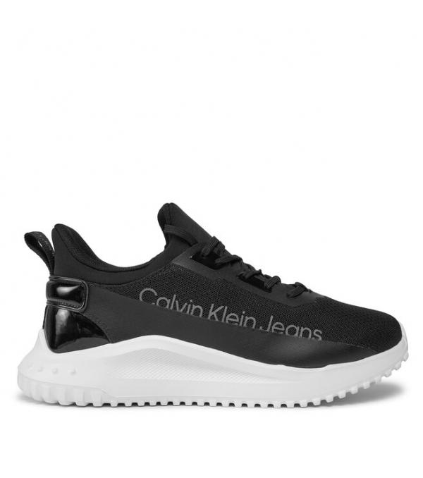 Αθλητικά Calvin Klein Jeans Eva Run Slipon Lace Mix Lum Wn YW0YW01303 Black/Bright White 0GM