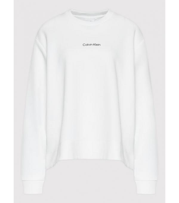 Calvin Klein Curve Μπλούζα Inclusive Micro Logo K20K204897 Λευκό Regular Fit