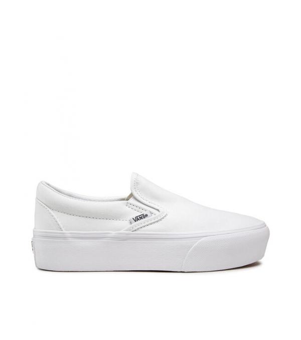 Vans Πάνινα παπούτσια Classic Slip-On P VN0A3JEZW001 Λευκό