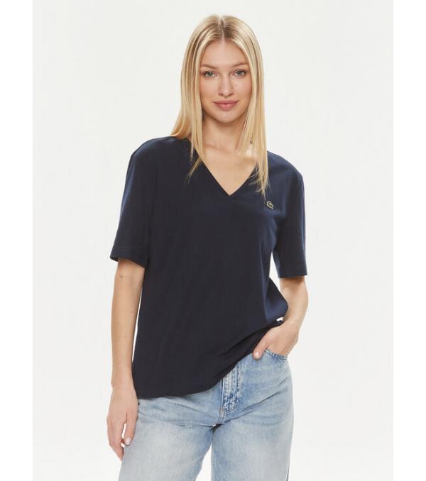 Lacoste T-Shirt TF7300 Σκούρο μπλε Regular Fit