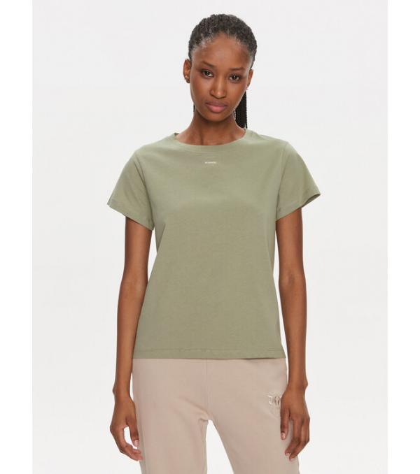 Pinko T-Shirt 100373 A1N8 Πράσινο Regular Fit