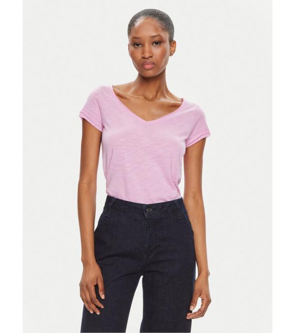 Sisley T-Shirt 3TNHL400E Ροζ Regular Fit