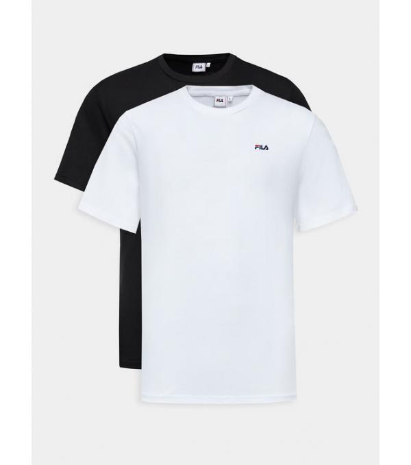 Fila Σετ 2 T-Shirts FAM0083 Έγχρωμο Regular Fit