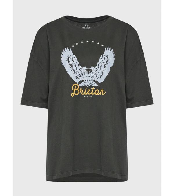 Brixton T-Shirt Freebird 16794 Γκρι Oversize