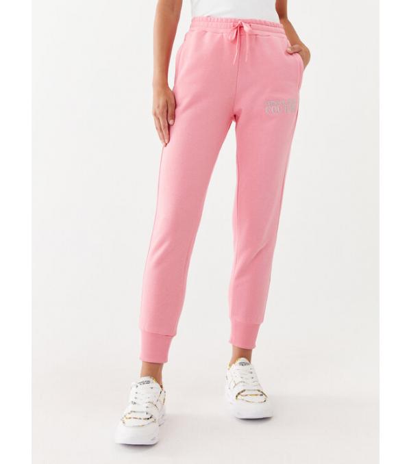 Versace Jeans Couture Παντελόνι φόρμας 73HAAT01 Ροζ Regular Fit
