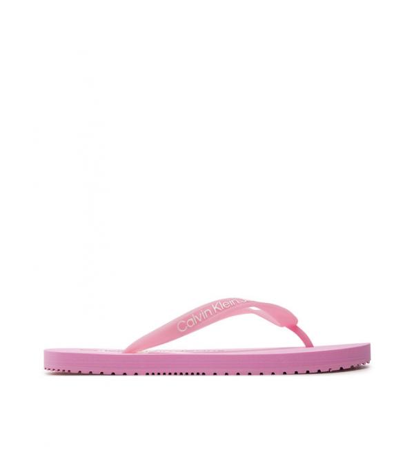 Calvin Klein Jeans Σαγιονάρες Beach Sandal Monologo Tpu YW0YW01246 Ροζ