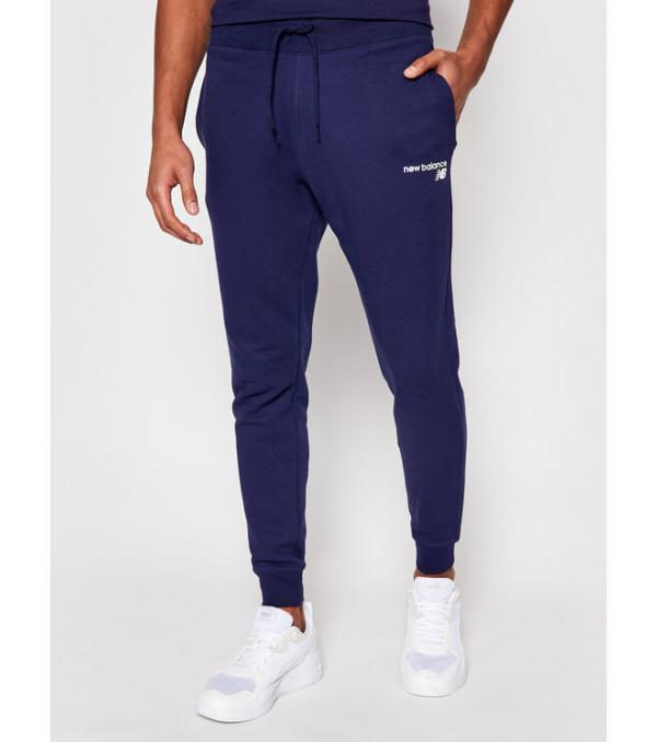 New Balance Παντελόνι φόρμας C C F Pant MP03904 Σκούρο μπλε Athletic Fit