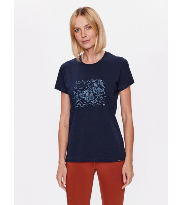 Helly Hansen T-Shirt 63341 Σκούρο μπλε Regular Fit