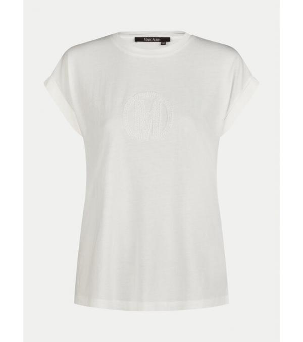 Marc Aurel T-Shirt 7550 7000 73737 Λευκό Regular Fit
