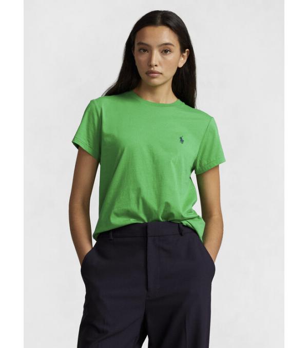 Polo Ralph Lauren T-Shirt New Rltpp 211898698020 Πράσινο Regular Fit