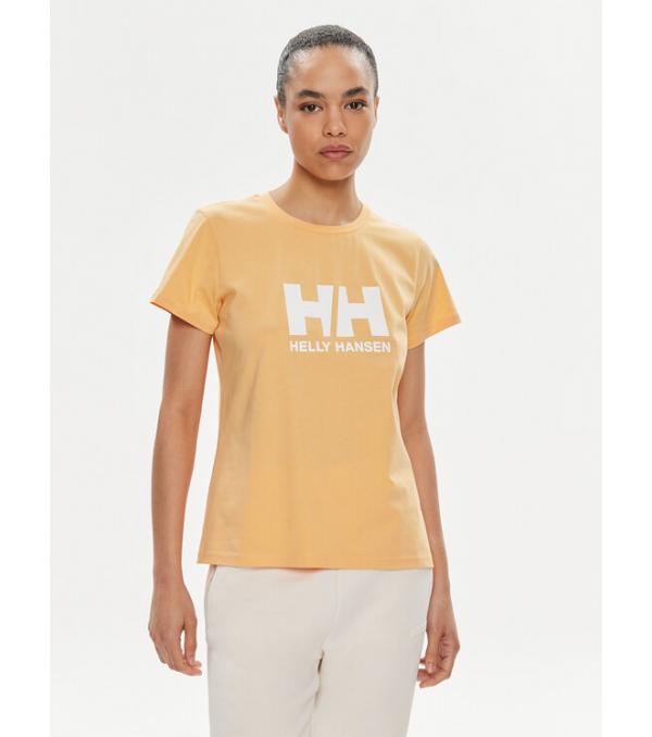 Helly Hansen T-Shirt W Hh Logo T-Shirt 2.0 34465 Πορτοκαλί Regular Fit