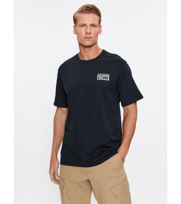 Converse T-Shirt Cons Tee 10021134-A01 Μαύρο Regular Fit