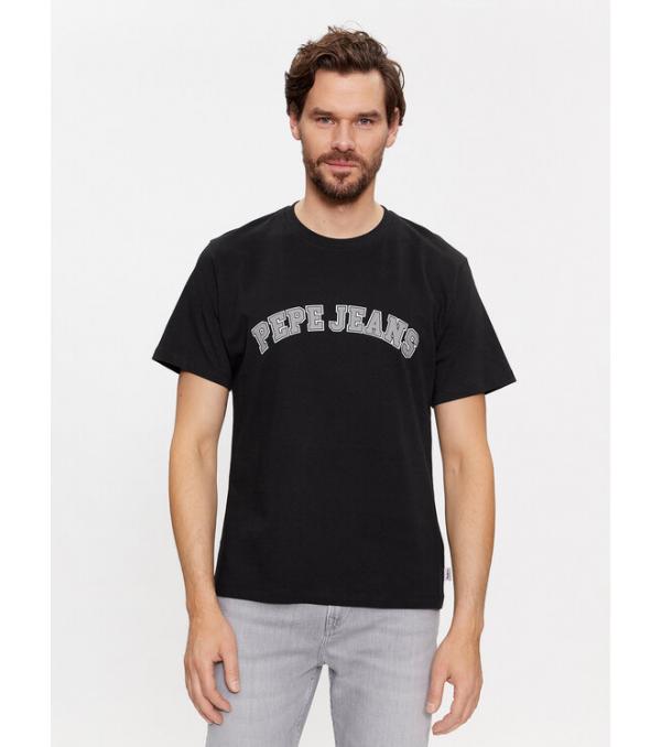 Pepe Jeans T-Shirt Clement PM509220 Μαύρο Regular Fit