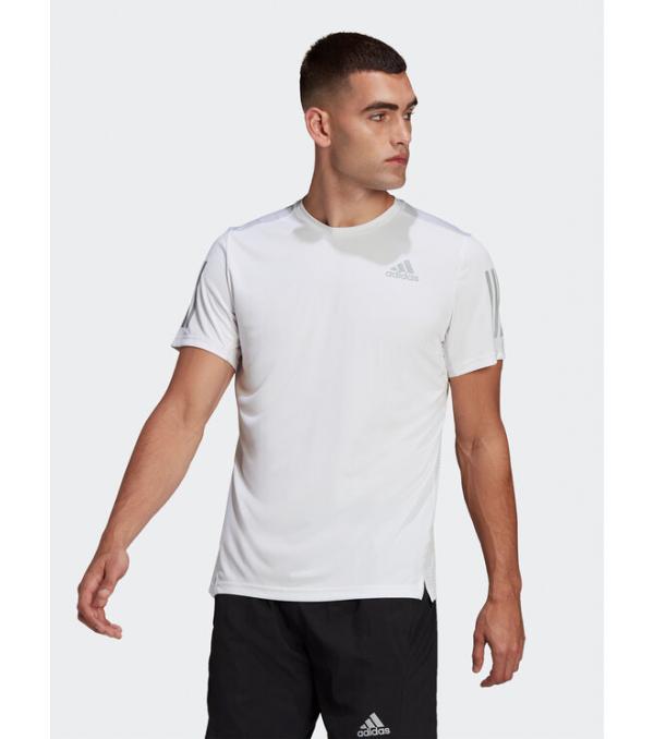 adidas T-Shirt Own the Run T-Shirt HB7444 Λευκό Regular Fit