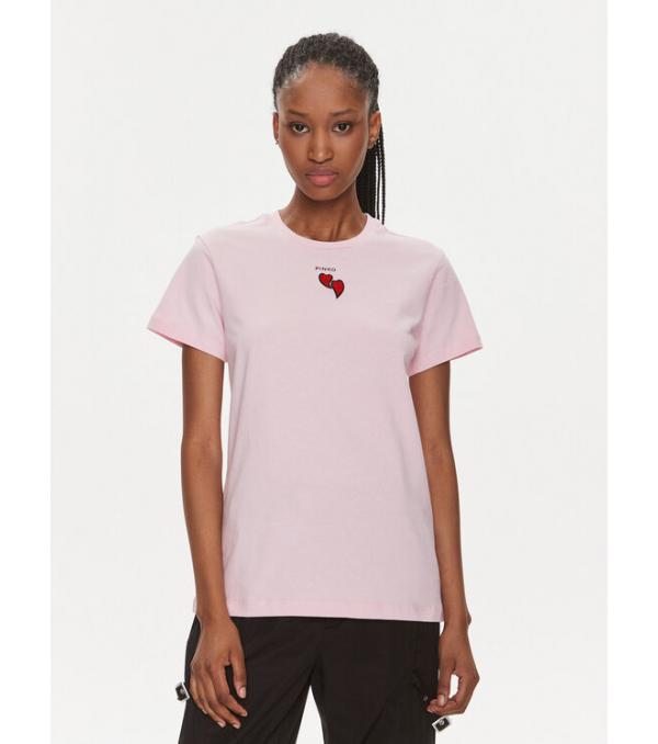 Pinko T-Shirt 100789 A1P8 Ροζ Regular Fit