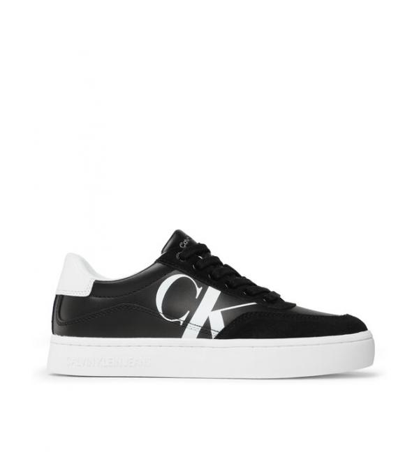 Calvin Klein Jeans Αθλητικά Classic Cupsole Laceup Mix Lth YW0YW01057 Μαύρο