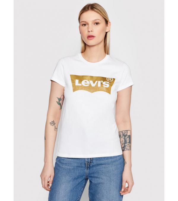 Levi's® T-Shirt Perfect 17369-0453 Λευκό Regular Fit