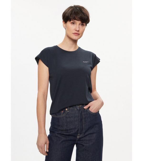 Pepe Jeans T-Shirt Lory PL505853 Σκούρο μπλε Regular Fit