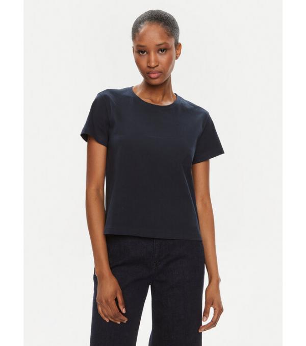 Sisley T-Shirt 3I1XL100Y Μαύρο Slim Fit