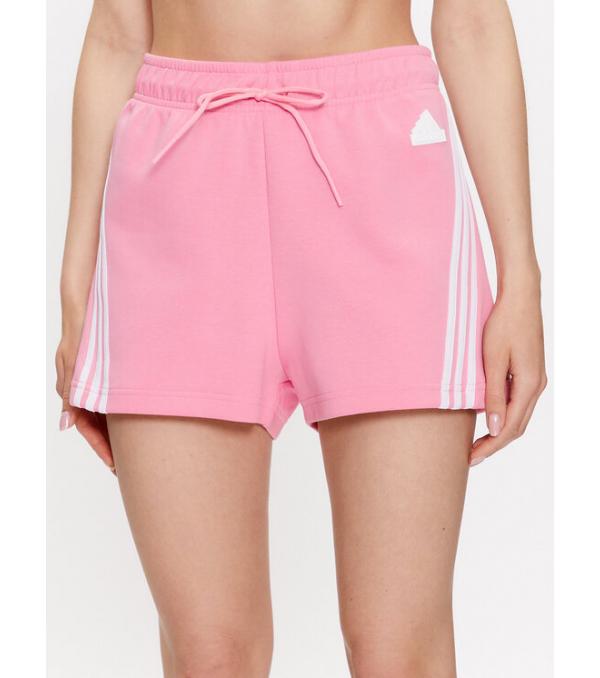 adidas Αθλητικό σορτς Future Icons 3-Stripes Shorts IC0524 Ροζ Regular Fit