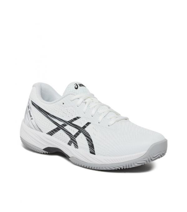 Asics Παπούτσια Gel-Game 9 Clay/Oc 1041A358 Λευκό
